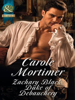 cover image of Zachary Black: Duke of Debauchery